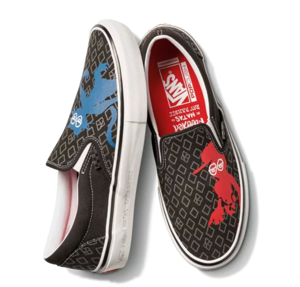 Vans Skate Slip-On Shoe - Krooked by Natas Men's Shoes Vans 
