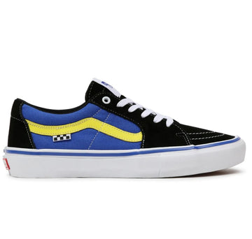 Vans Skate Sk8-Low Shoe - Black/Dazzling Blue Men's Shoes Vans 