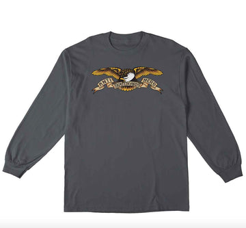 Antihero Eagle Longsleeve Tee - Charcoal T-Shirts + Longsleeves Antihero 