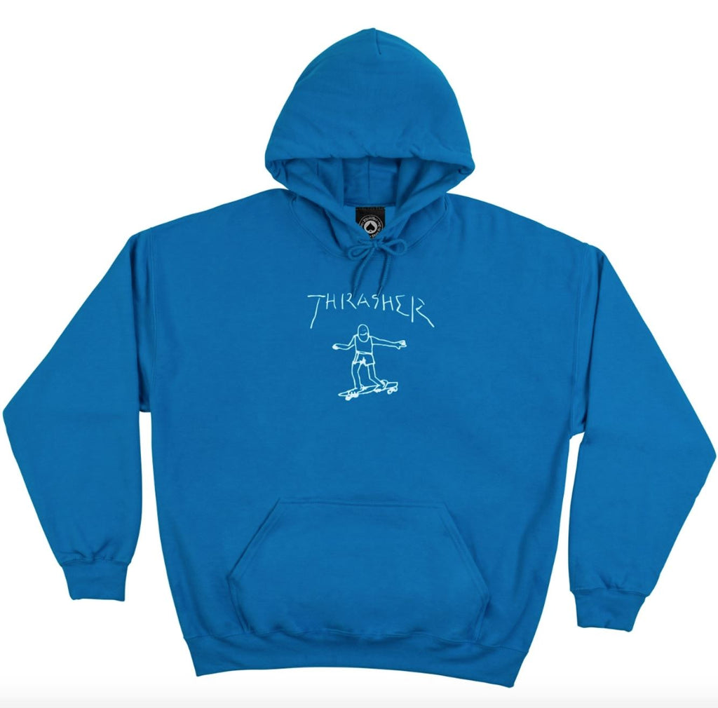 Thrasher Gonz Hoodie - Sapphire Hoodies + Crewnecks Thrasher 