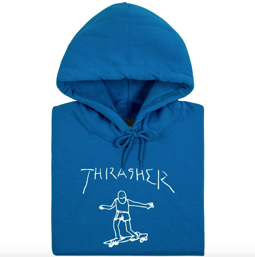 Thrasher Gonz Hoodie - Sapphire Hoodies + Crewnecks Thrasher 