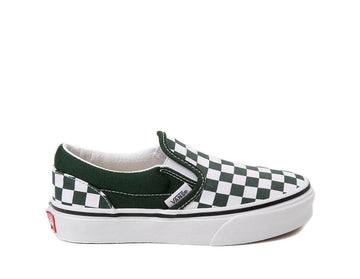 Vans Kids Slip-On Shoe - Checkerboard Mountain View Kid's Shoes Vans 