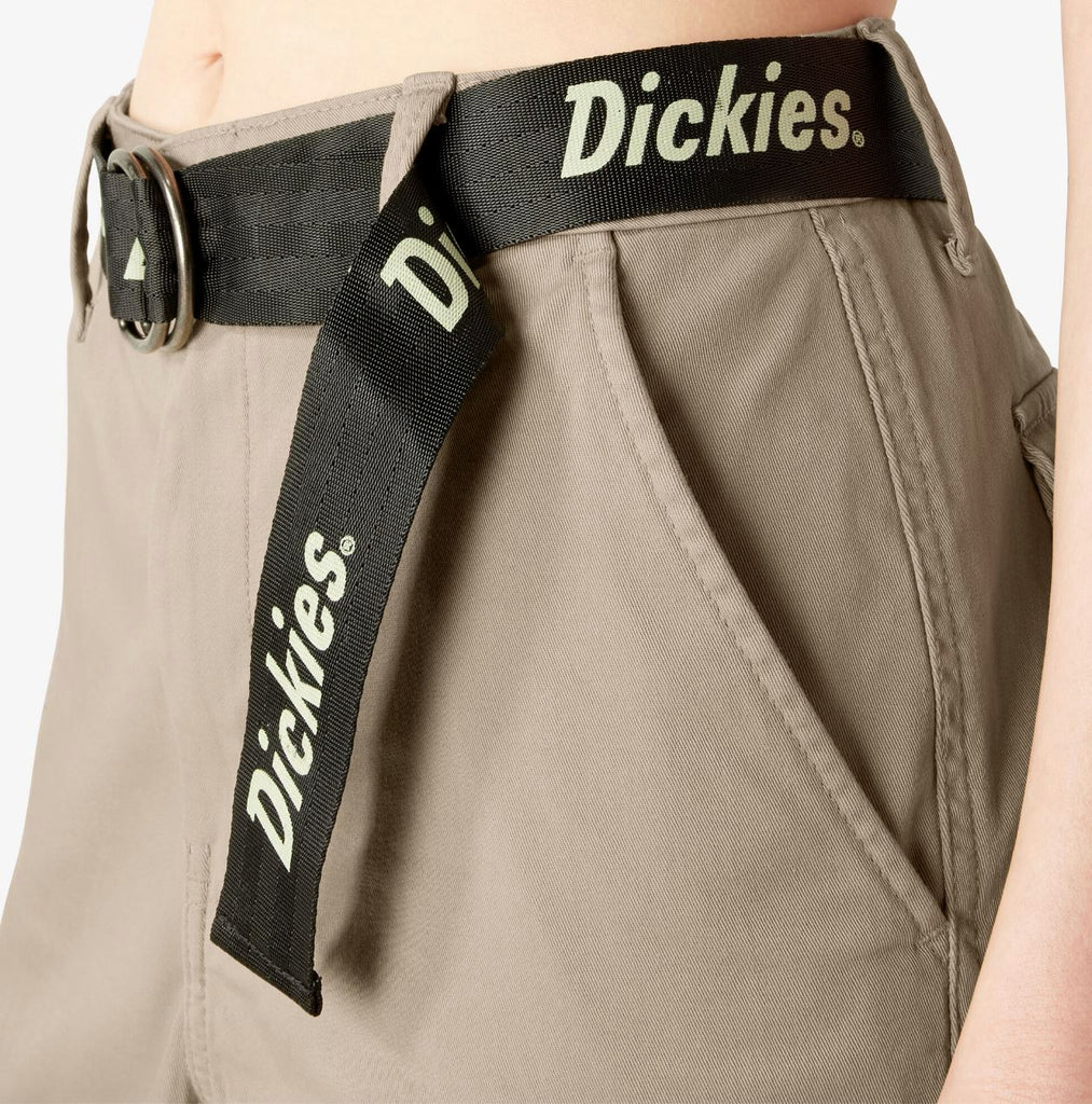 Dickies Cropped Cargo Pant - Dark Sand Women's Bottoms Dickies 