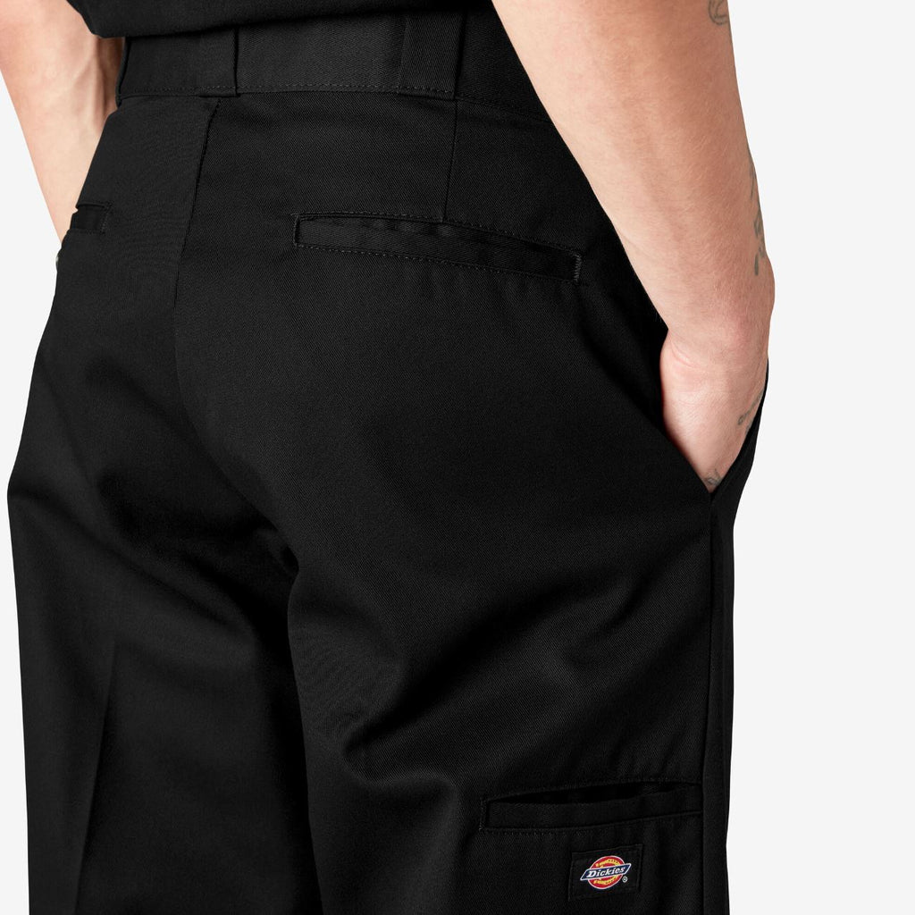 Dickies Loose Fit Double Knee Work Pant - Black Bottoms Dickies 