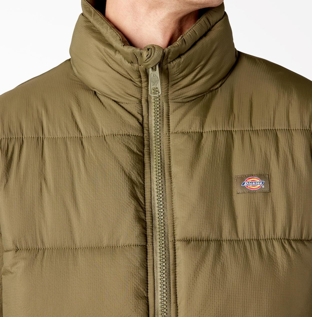 Dickies Waldenburg Puffer Jacket - Military Green Jackets Dickies 