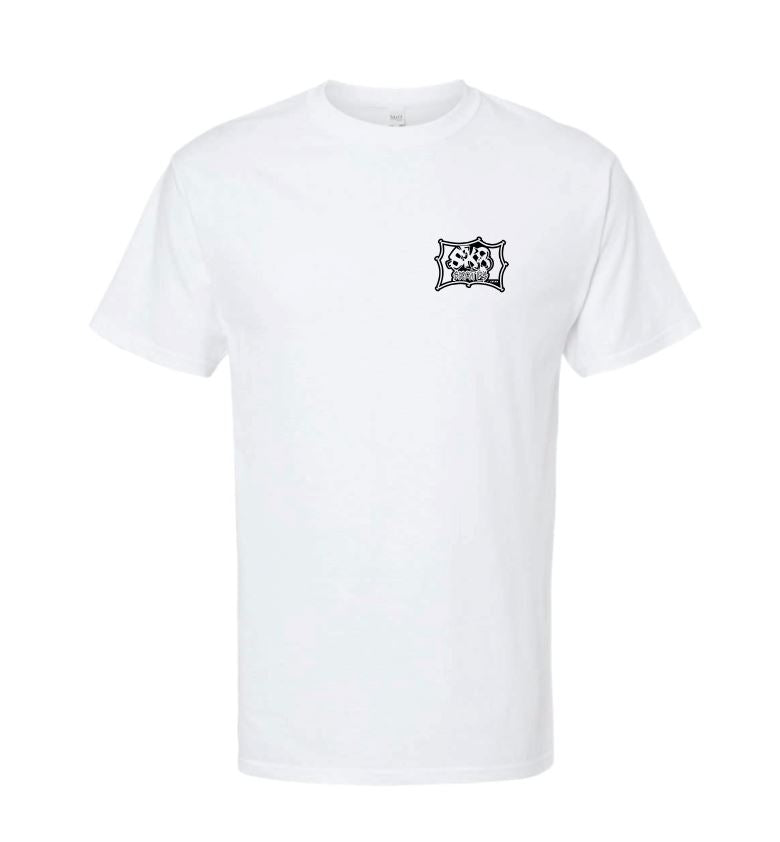 Sk8 Skates Double OG Logo Tee T-Shirts + Longsleeves Sk8 Skates White Small 