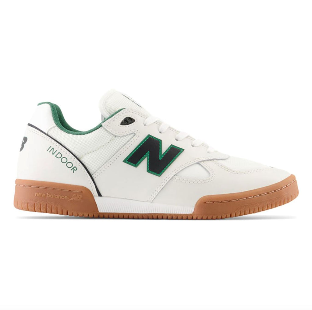NB Numeric Tom Knox 600 Shoe - White/Green Men's Shoes New Balance 