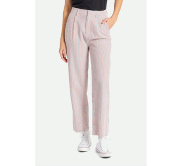 Brixton Victory Trouser Pant - Stripe Women's Bottoms Brixton 