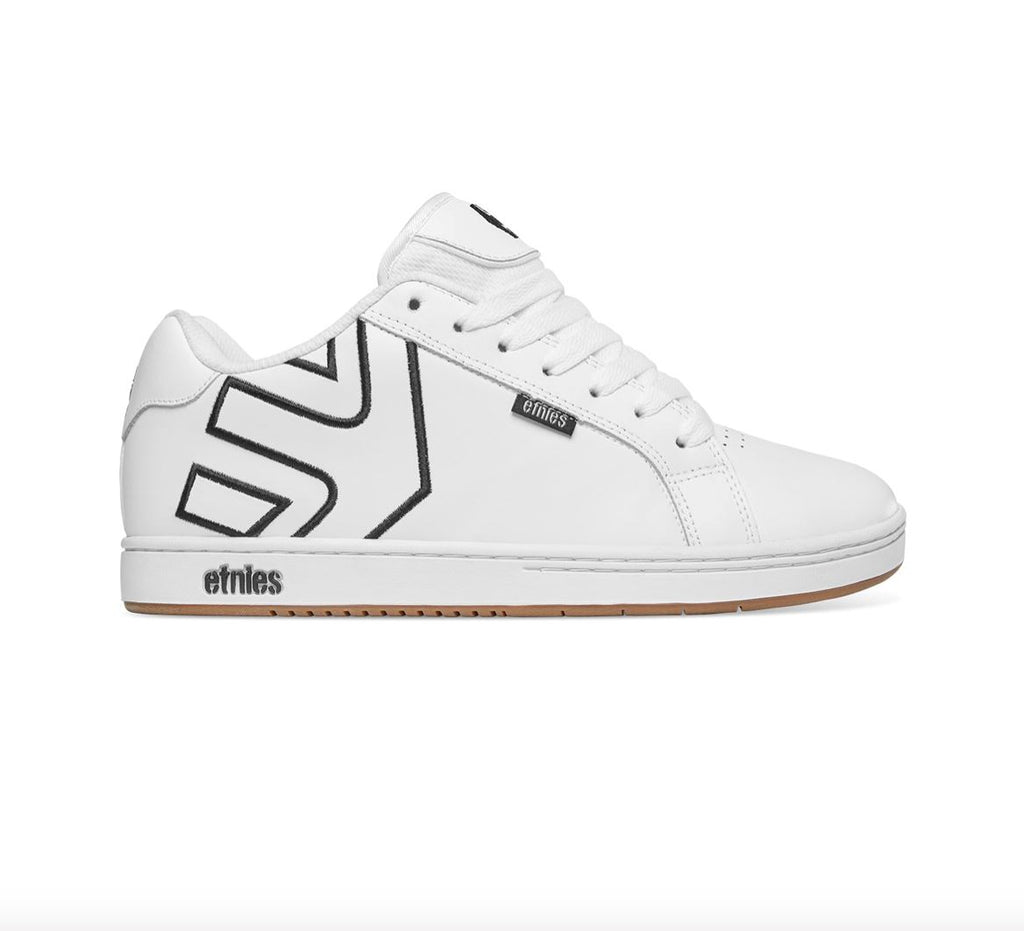 Etnies Fader Shoe - White/Black/Gum Men's Shoes Etnies 