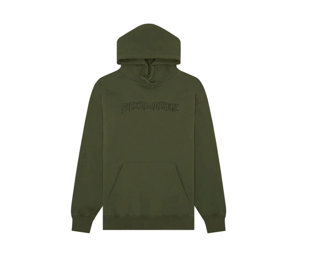 Fucking Awesome Outline Stamp Hoodie Hoodies + Crewnecks FA 