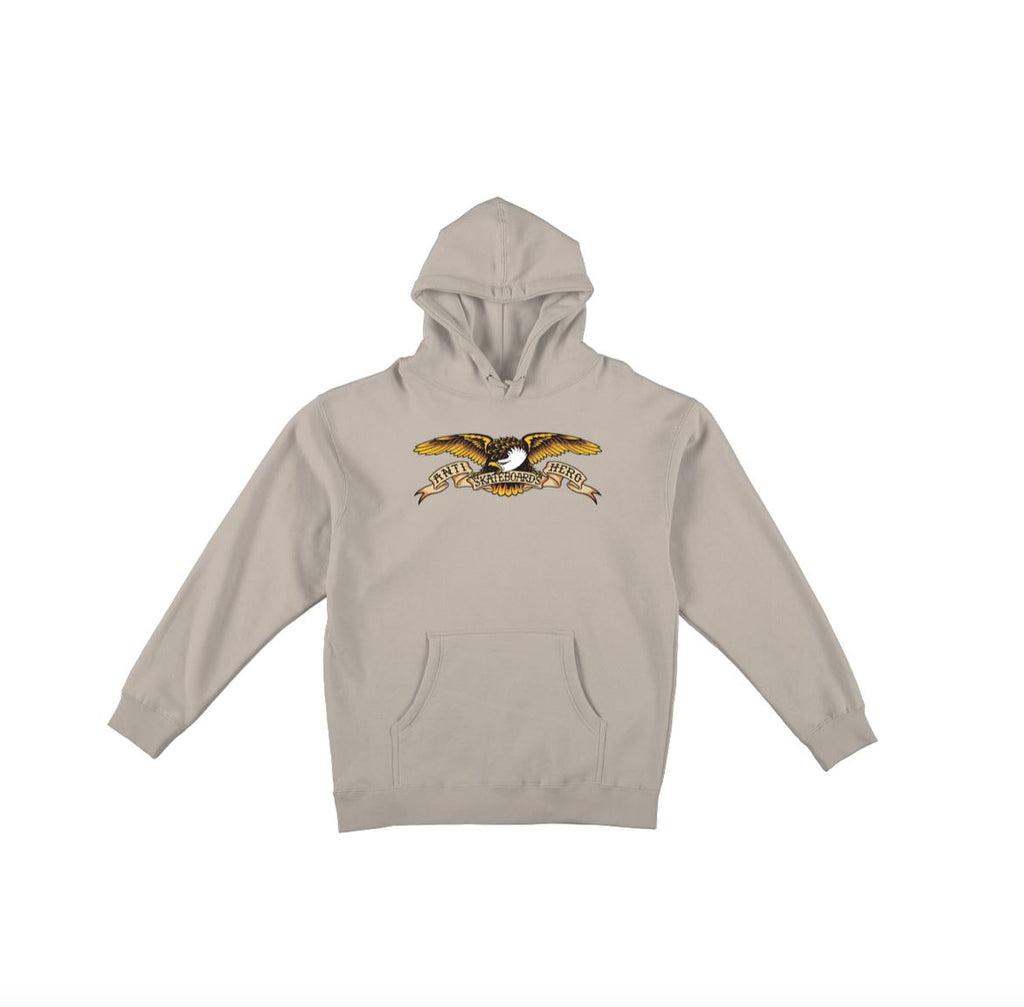 Antihero Eagle Pullover - Bone/Multi Hoodies + Crewnecks Antihero 