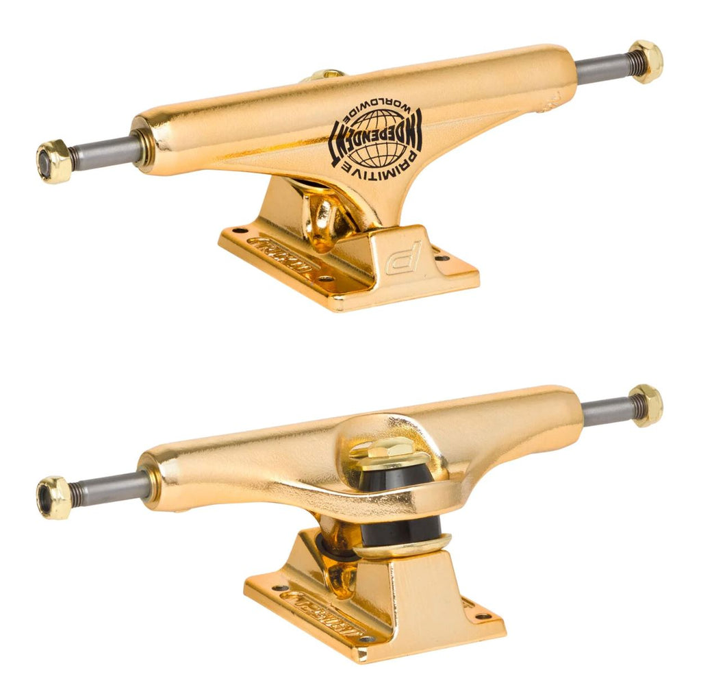 Independent x Primtive Mid Trucks - Gold Trucks Independent 