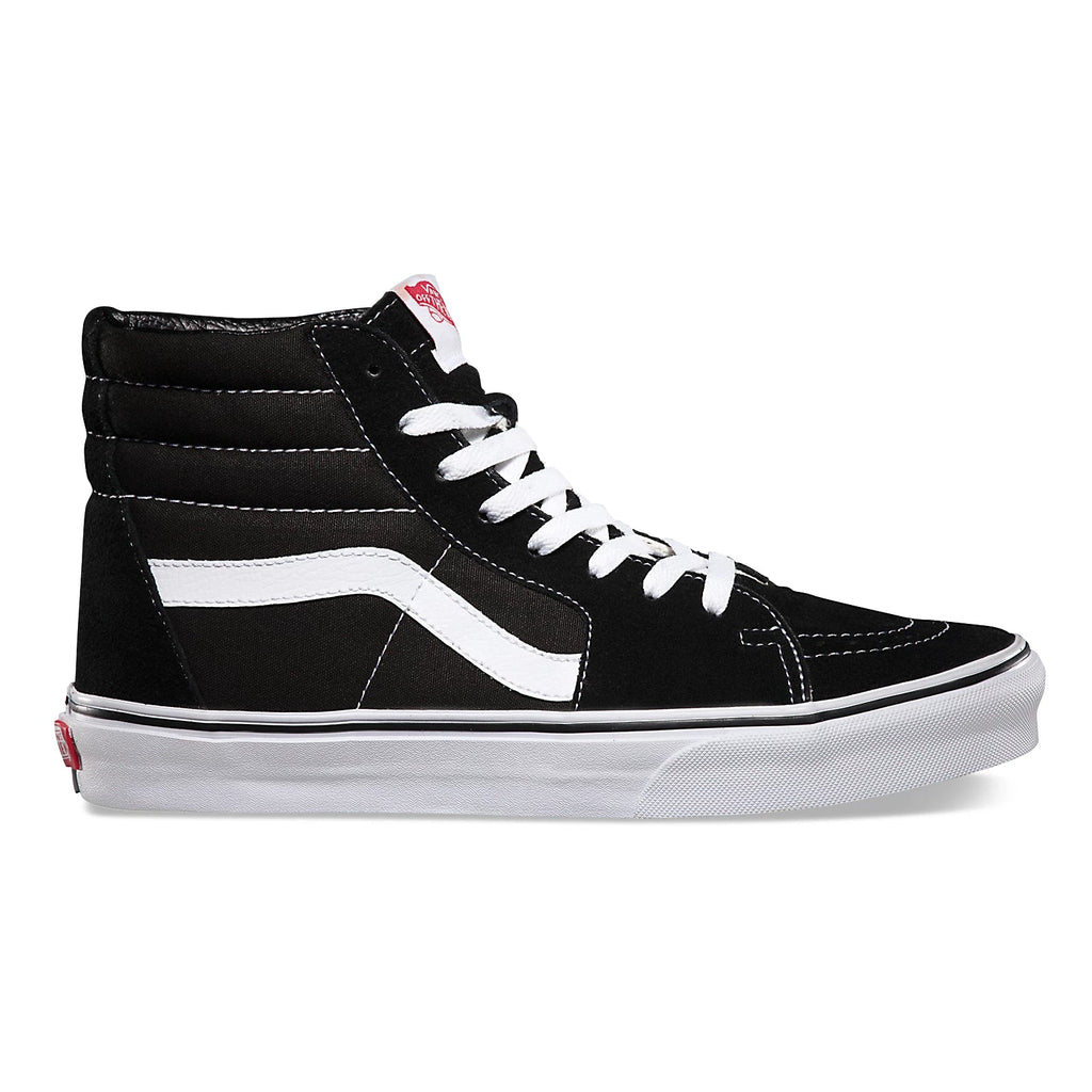 Vans Skate Sk8 Hi Shoe - Black/White Men's Shoes Vans 