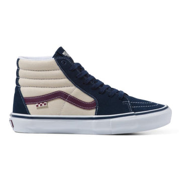 Vans Skate Sk8 Hi Shoe - Dress Blues/Turtledove Men's Shoes Vans 