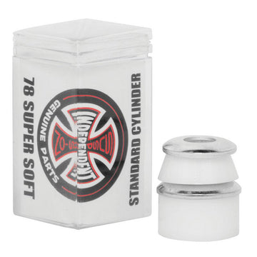 Independent Super Soft Cylinder Bushings White Hardware Independent 