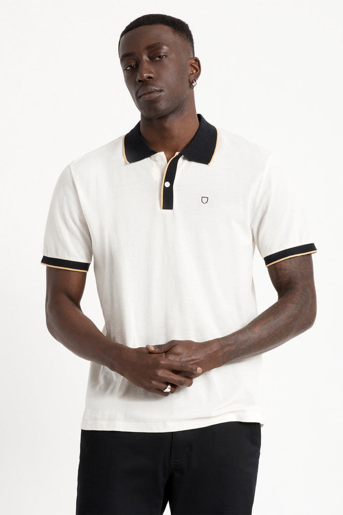Brixton Proper Polo Short Sleeve T-Shirts + Longsleeves Brixton 