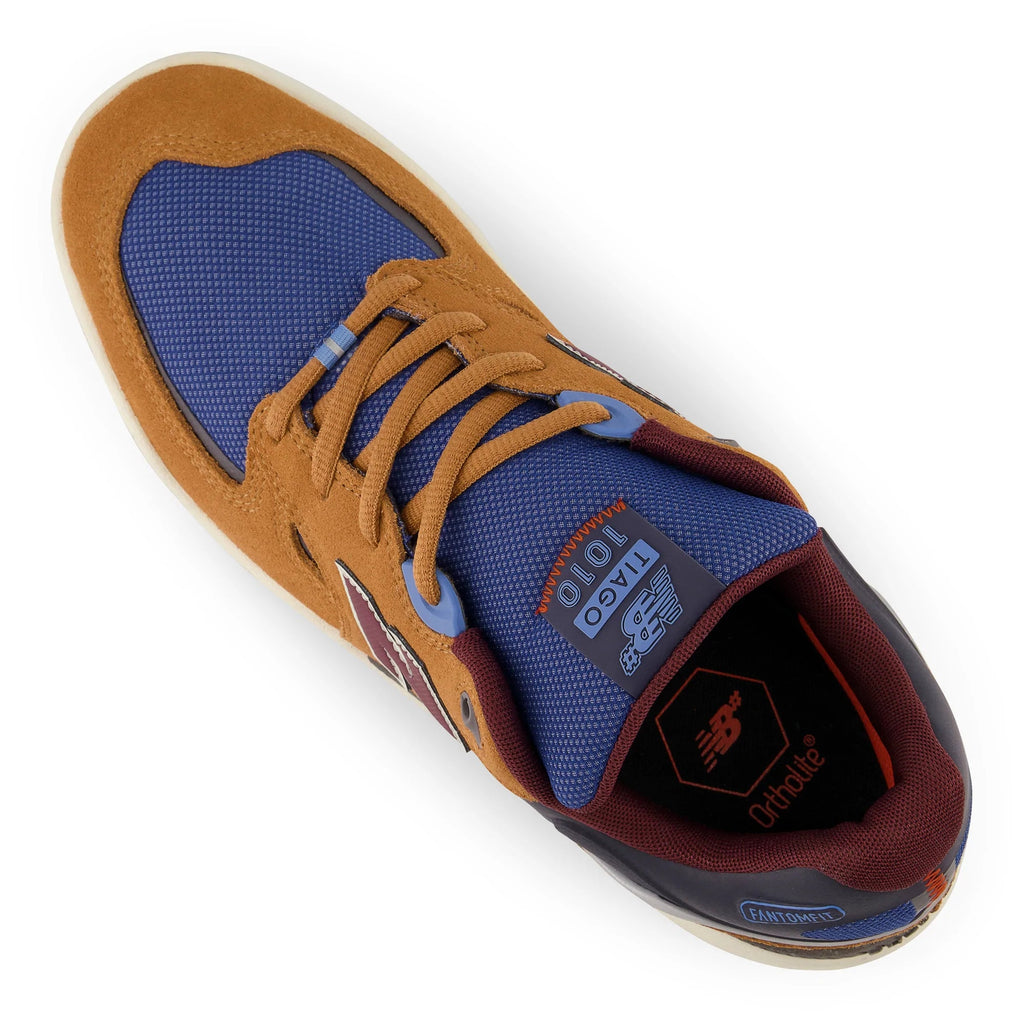 New Balance 1010 Tiago Shoe - Brown/Blue Men's Shoes New Balance 