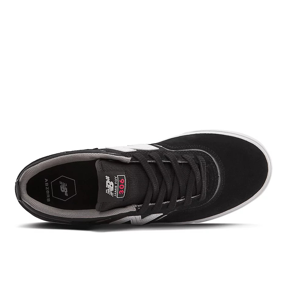New Balance 306 Shoe - Black and White Men's Shoes New Balance 