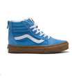 Vans Kids Sk8 Hi Shoe - Blue/Gum Kid's Shoes Vans 