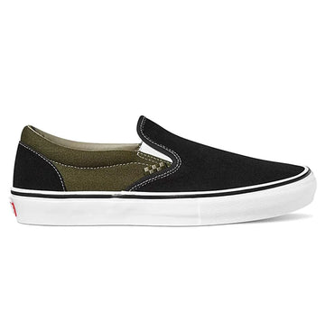 Vans Skate Slip-on Shoe - Black Olive Men's Shoes Vans 